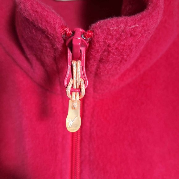 Woolrich Fleece Vest in Pink Size Large - Picture 2 of 8